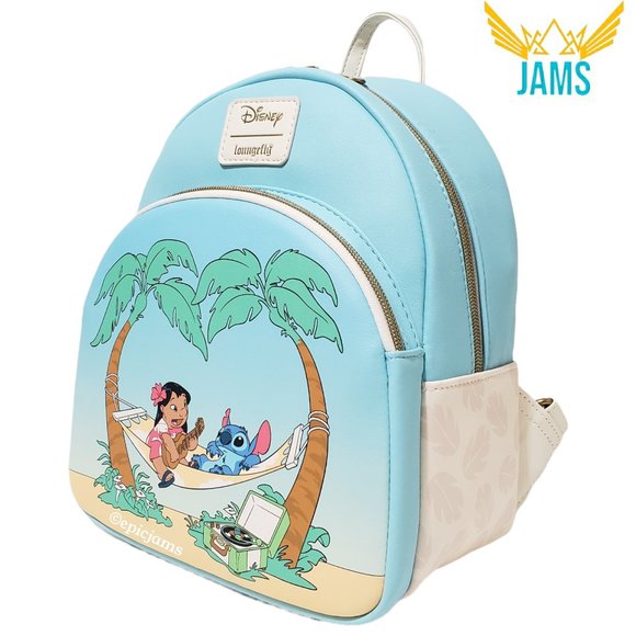 Loungefly Disney Lilo & Stitch Hammock Mini Backpack Exclusive New main image 4